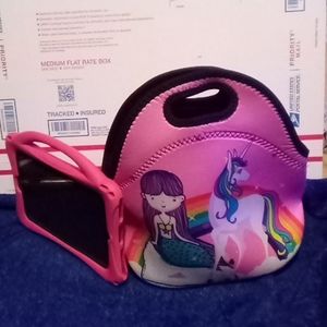 Unicorn padded tablet carrier and protected cover